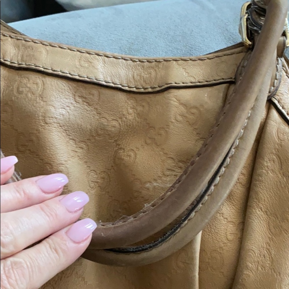 Leather Monogram - Gucci Classic - image 7